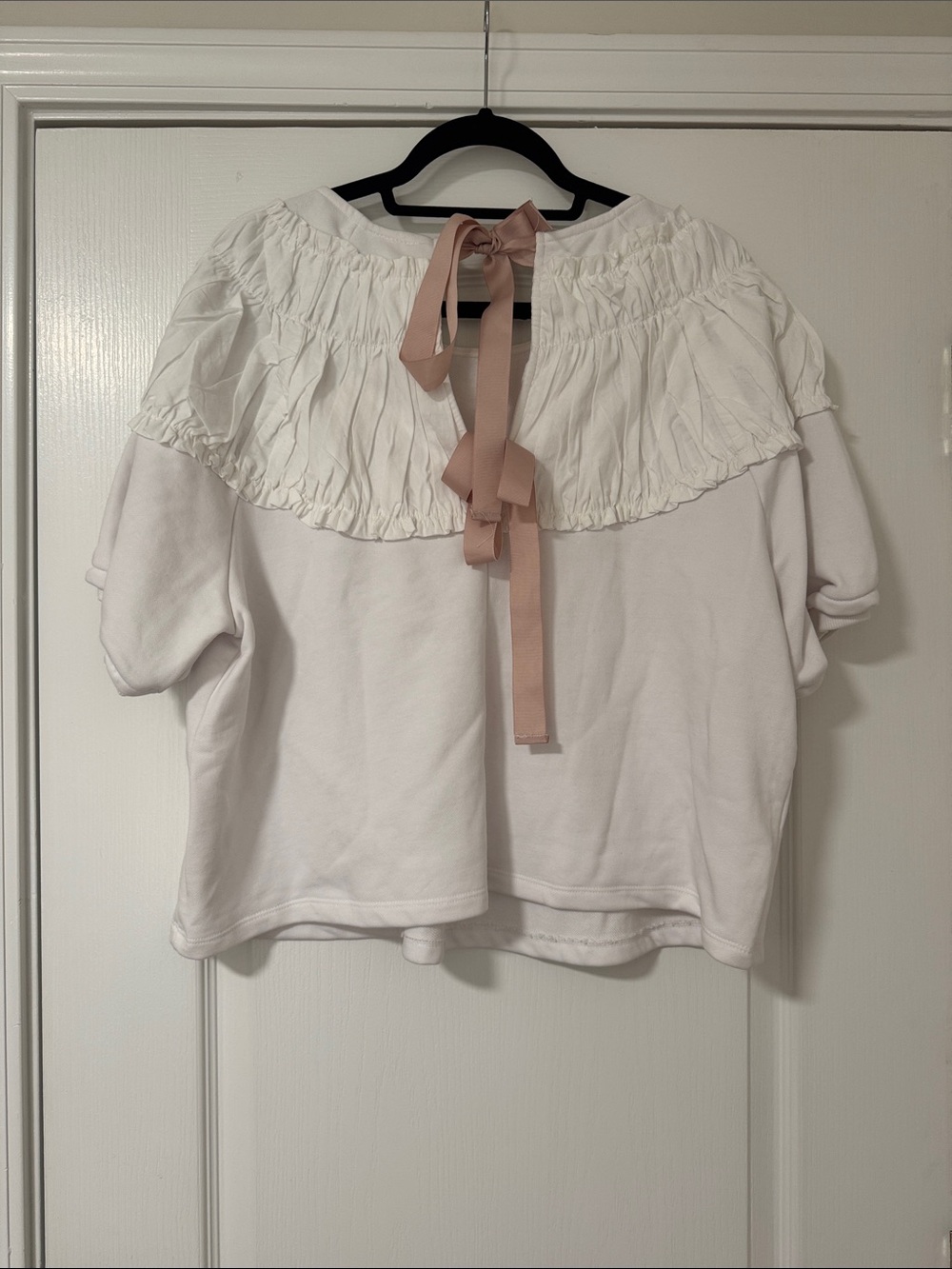 By Anthropologie Tie-Back Ruched Blouse - Picture 4 of 5